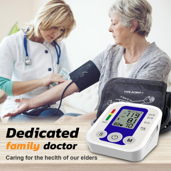 Digital Blood Pressure Monitor with Voice - Image 3