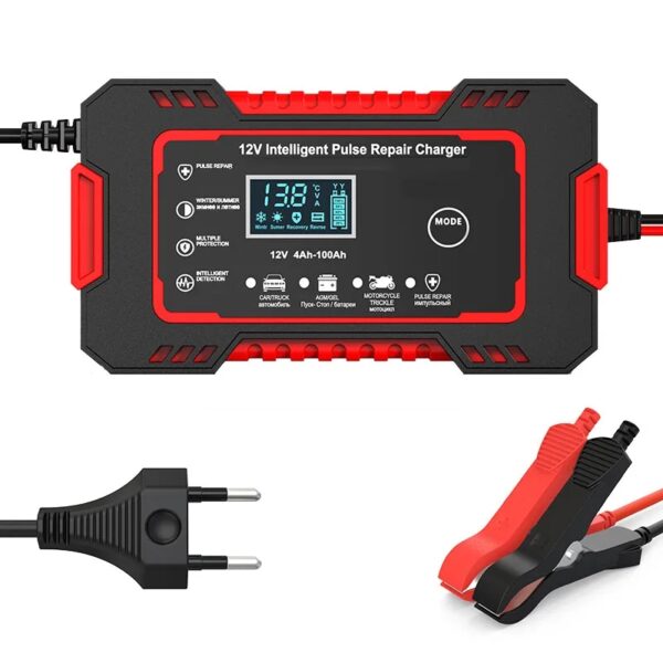 12V 6A Smart Car Battery Charger - Image 4