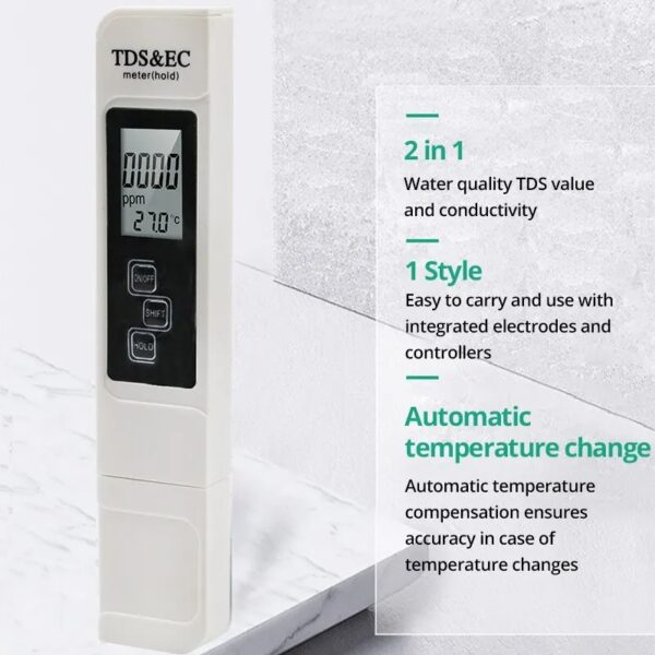 LED Digital Water Quality Tester Meter - Image 3