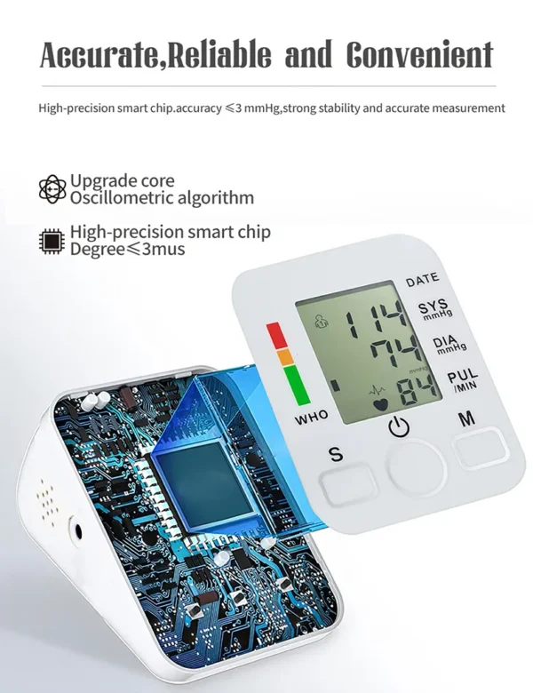 Digital Blood Pressure Monitor with Voice - Image 13