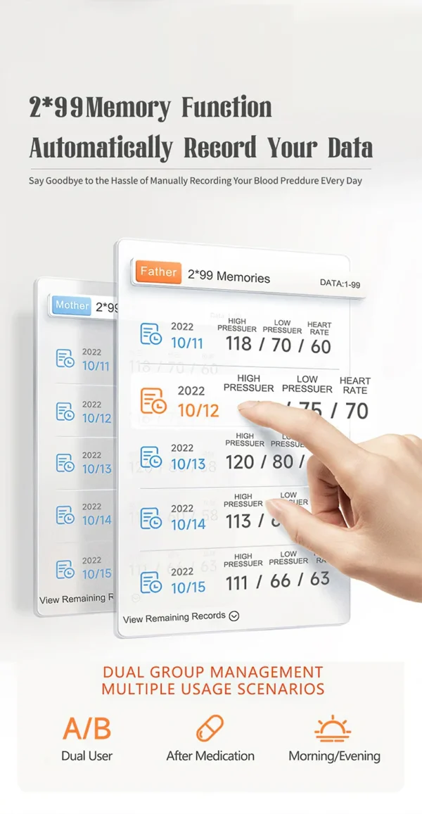 Digital Blood Pressure Monitor with Voice - Image 14