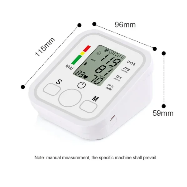 Digital Blood Pressure Monitor with Voice - Image 17