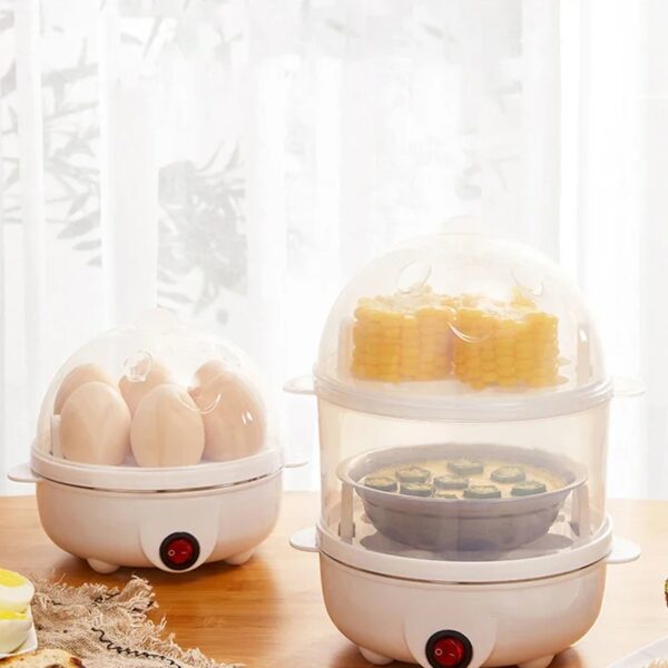 Multifunctional electric egg boiler and steamer - Image 4