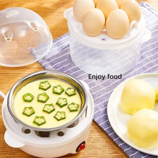 Multifunctional electric egg boiler and steamer - Image 6